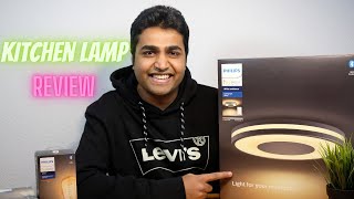 Philips Hue Ceiling Light Being  Unboxing  Installation  App amp Dimmer Switch  Review [upl. by Tutt277]