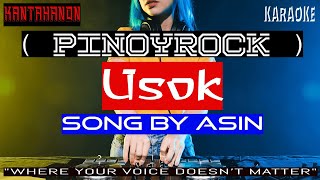 Usok  ASIN  karaoke lyrics [upl. by Thunell]