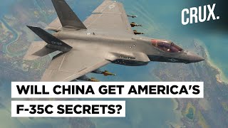 US Races To Find Crashed F35C Wreckage Amid Fears That China May Steal Crucial Fighter Technology [upl. by Verlee]