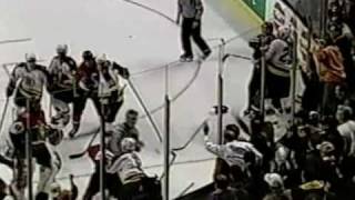 Senators vs Bruins Jan 17 2002 [upl. by Aititil281]