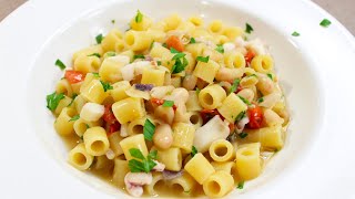 PASTA FAGIOLI E SEPPIE  FoodVlogger [upl. by Yelekalb209]