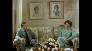 Interview met Prinses Beatrix de rol van godsdienst 1980 [upl. by Sadira]