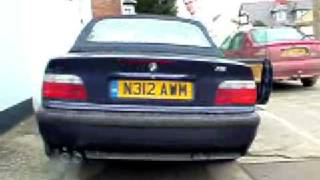 BMW 320 Mild Sport Longlife Exhausts Berkeley [upl. by Cole]