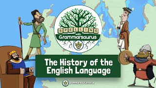 Spelling with Grammarsaurus  The History of the English Language [upl. by Enimrej]