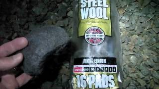 HOW TO Start a Fire with Steel Wool [upl. by Heiskell]