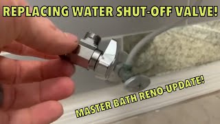 Replacing Water Shutoff Valve with updated 14 Turn [upl. by Hollis866]