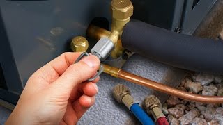 Novent Code Compliant Locking Refrigerant Caps  How to Prevent Refrigerant Huffing [upl. by Noryahs538]