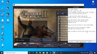 Crusader Kings 2 How to install mods [upl. by Nefen]