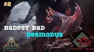 Best way to tame a Desmodus in fjordur primal FearSolo ARK Survival Evoival2HINDI [upl. by Elvia985]