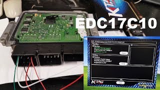 Read and write Bosch EDC17C10 with the Tricore TC1797 using Ktag [upl. by Gaynor]