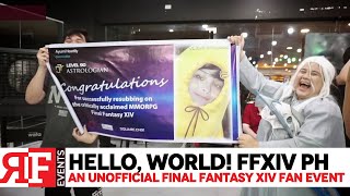 Hello World Final Fantasy XIV Fan Event Philippines [upl. by Bilak390]