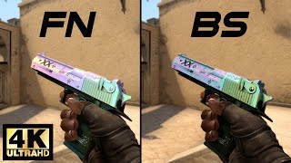 CSGO Desert Eagle  Printstream  Skin showcase and gameplay all floatswear 4K60FPS [upl. by Shamus816]