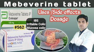 Mebeverine hydrochloride in hindi  Morease 135 mg uses in hindi  Colospa x 135 mg in hindi [upl. by Mark]