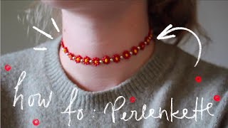 🌼 DIY BlumenKette 🌼 Perlenkette Armband Fußkette [upl. by Lattonia782]