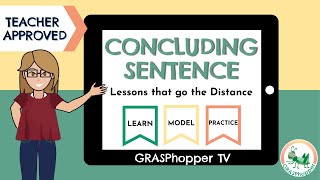 How to Identify and Write Concluding Sentences in Paragraphs [upl. by Ettenwahs708]