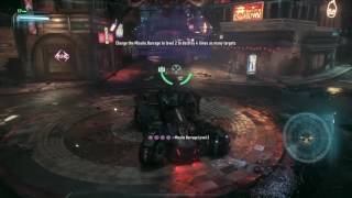 Batman Arkham Knight How to charge the batmobiles missile barrage [upl. by Acherman]