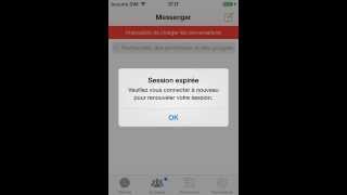 Comment se deconnecter de facebook messenger IPHONE [upl. by Castra362]