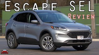 2021 Ford Escape SEL Review  Fresh Modern amp 34000 [upl. by Boffa908]