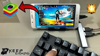 PC setup in mobile  new app 2024 full setup keyboard and mouse on mobile  intex ⌨️ 🖱bestor usb hub [upl. by Fabrienne]