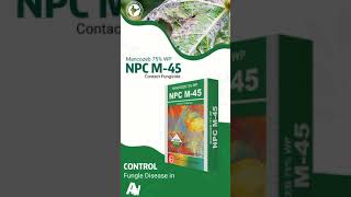 NPC M 45  Mancozeb 75 WP  Contact Fungicide [upl. by Nilerual]