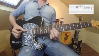 6 Great RampB Rhythm Guitar Fills You Must Know [upl. by Johnette185]