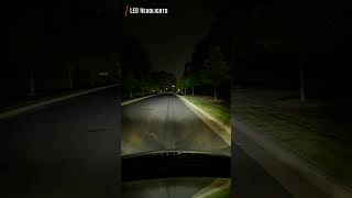 Brighter Headlights with LED Bulbs [upl. by Jehial]