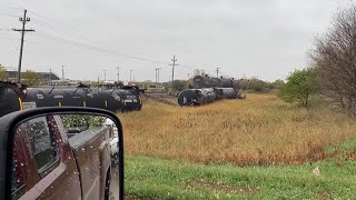 Video shows tankers carrying ethanol derailing in Fairmont Minnesota  FOX 9 KMSP [upl. by Lail]