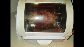 Rotisserie Chicken In My George Foreman Rotisserie Oven [upl. by Antons]