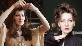 Possibly the easiest Victorianstyle hair ft a pincurl tutorial [upl. by Stila]