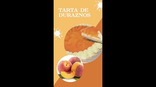 Tarta de durazno receta fácil y tradicional La que hacía mi abuela Lela humeda fresca y crocante [upl. by Minne]