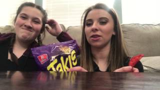 Takis made in US vs Takis made in Mexico Ft Alyse [upl. by Annuahsal]