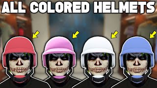 Easiest Method On How To Get EVERY Colored Bulletproof Helmet In GTA 5 Online [upl. by Ytissac]