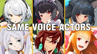 Zenless Zone Zero All Characters Japanese Dub Voice Actors Seiyuu Same Anime Characters [upl. by Eetnom]