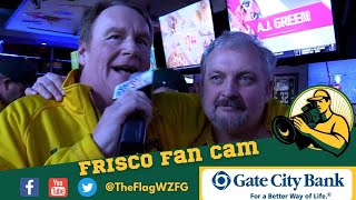 Frisco Fan Cam  The party has started at Tight Ends Sports Bar amp Grill [upl. by Nyladnar]