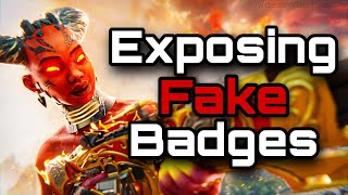 EXPOSING Badge Boosters In Apex Legends  Season 11 [upl. by Adyahs]