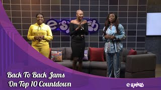 Back To Back Jams On Top 10 Countdown With Amanda Daala And Ariyiike [upl. by Ahsilram]