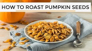 HowTo Roast Pumpkin Seeds [upl. by Adnesor]