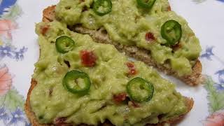 GUACAMOLE reteta salata rapida de casa cu AVOCADO ceapa usturoi ardei iute si rosii cherry [upl. by Procora351]