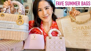 FAVOURITE SUMMER BAGS BOUJEE ON A BUDGET  Sam Loves [upl. by Dylane]