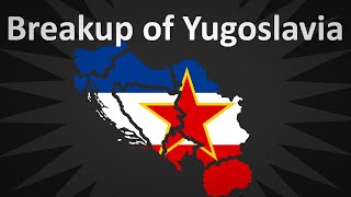 The Breakup of Yugoslavia Explained [upl. by Ingra]