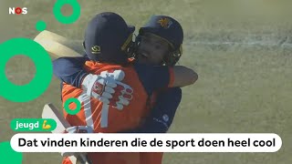 Nederland door naar WK cricket [upl. by Neelyhtak180]