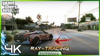 4K How to install Ray Tracing Nvidia in GTA 5 FREE Tutorial Class Showcase Cinema RESHADE PACK [upl. by Marmaduke]