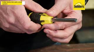 Stanley Ratcheting Screw Driver Product Demo [upl. by Irved]