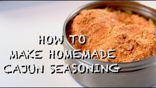 How to Make Homemade Cajun Seasoning [upl. by Ahsyak]