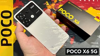 POCO X6 5G by Xiaomi  Unboxing and HandsOn [upl. by Mail]