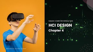 HumanComputer Interaction Chapter 4 HCI Design [upl. by Akierdna]