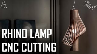 Rhino Lamp For CNC Laser Cutting [upl. by Bastien727]