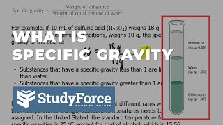 What is Specific Gravity and How its Calculated [upl. by Acira]