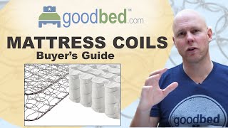 Mattress Coil Types EXPLAINED by GoodBedcom [upl. by Anagnos]