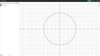 How to Draw a semicircle in DESMOS [upl. by Gustafson563]